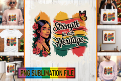 Elegant TOTE BAG Designs PNG, Juneteenth Product Image 1