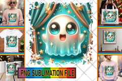 Cozy TSHIRT Design Ideas, 3D Cute Ghost Product Image 1