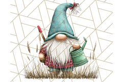 Farmer Gnome Clipart, Cute Farm Gnomes PNG Illustrations Product Image 4