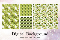 KiwiSeamless Pattern Fruit Background Wallpaper_56 Product Image 1