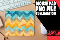 Colorful Sparkly Stripe Mouse Pad for Sublimation PNG Product Image 1