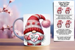 Radiant 11oz Mug Wrap Png Artwork , Gnomes Product Image 1