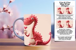 Heartfelt Dino Love Wrap Mug - Share Love &amp; Joy Product Image 1
