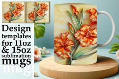 Spring Blossoms 3D Mug Wrap - 11oz &amp; 15oz Design Product Image 1