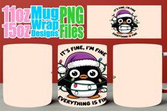 Happy moments 11oz 15oz sublimation wrap, Christmas Product Image 1