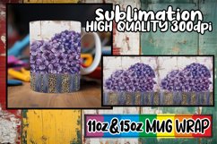 Vibrant Wildflower &amp; Leopard Elegance Mug Designs Sparkling Product Image 1