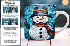 Stained Glass Holiday Magic - Sublimation Mug Designs Product Image 1