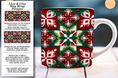 Crochet Winter Charm: 3D Mug Wrap for 11/15oz Product Image 1