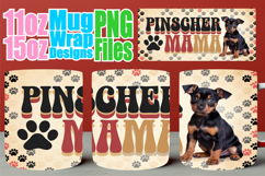 Bright horizons 11oz 15oz sublimation wrap, Dog Mom Product Image 1