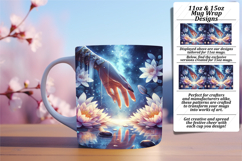 Joyful 15oz Mug Wrap Png Design , Mystic Product Image 1