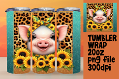 TRENDY 20oz Tumbler Design for DIY , Cute Animals Product Image 1