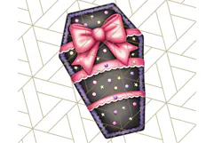 Pastel Goth Halloween PNG Clipart, Creepy Cute Art Product Image 4