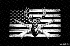 USA Flag Deer Svg | 4th of july Svg | Svg Cut Files Product Image 1