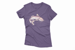 Cute Catfish Marine Animal Ocean Fish PNG Summer Aquatic Product Image 4