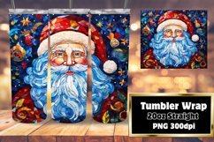Christmas 3D Vibrant Ornaments Tumbler Holiday 20oz Product Image 1