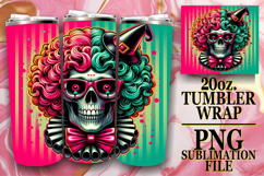 PRESENT OF ADVENTURE 20oz TUMBLER WRAP, Skull Product Image 1