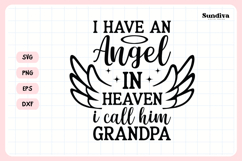 Heartfelt Memorial Quote SVG | I Call Him Grandpa Product Image 3