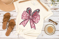 Cute Easter Bow Clipart, Happy Easter Sublimation PNG Product Image 2