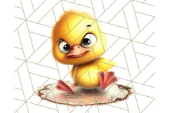 Adorable Angry Animals Clipart PNG, Cute Moody Faces Png Product Image 4