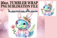 Magical Sublimation 20oz tumbler wrap, Dino Product Image 1