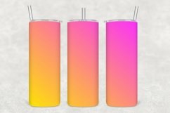 Ombre Gradient Tumbler Wrap Sublimation Product Image 1