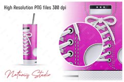Monogram Sneaker patterns for 20oz SKINNY TUMBLER. Product Image 4