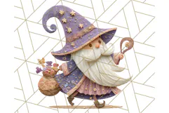 Kawaii Halloween Clipart Cute Kids and Candy Elements Png Product Image 4