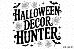 Halloween Decor Hunter Svg | Halloween Svg | Svg Cut Files Product Image 1