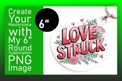 Sophisticated Circle PNG Car Coaster , Valentines Product Image 1