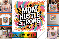 Cheerful PNG Sublimation Art, Mother's Day Product Image 1