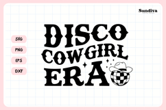 Cowgirl Bachelorette Party Saying SVG | Disco Cowgirl Era Product Image 3