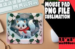 Unique Desk Mat Sublimation Magic, 3D Xmas Product Image 1