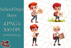 Boy Teacher Clipart PNG, Cute Male Teacher Illustration Product Image 1