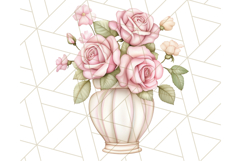 Pastel Tea Clip Art PNG with Sweets and Floral Accents Png Product Image 4