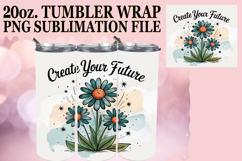 GIFT OF SUNSHINE 20oz TUMBLER WRAP, Flowers Quote Product Image 1