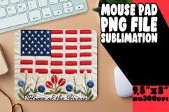 UNIQUE MOUSE PAD GIFT MAGIC, Patriotic Product Image 1