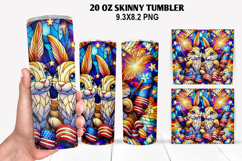 Skinny Tumbler 20oz Wrap Design,4th of july Tumbler PNG Product Image 1