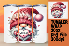 LUXE 20oz Tumbler Graphic for Sublimation , Gnomes Product Image 1