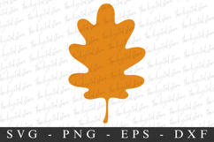 Leave Svg | Fall Svg | Svg Cut File Product Image 1