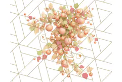 Fall Foliage Clipart PNG, Pink and Green Leaves Product Image 4