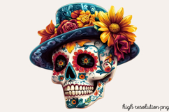 Da de Los Muertos Sublimation PNG Product Image 1