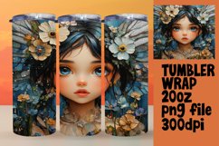 BOLD 20oz Sublimation Design , Fairy Product Image 1