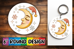 Enchanted Circle Keychain, Cute Christmas Product Image 1