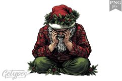 Christmas Santa Clipart Design - High Quality 300 Dpi Product Image 1