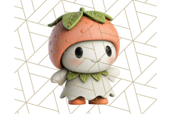 Cute Halloween Ghost Clipart Costume PNG, Halloween Png Product Image 4
