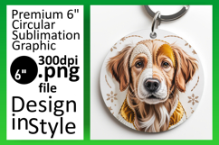 Custom Round Design Coaster PNG , Holiday Pets Product Image 1