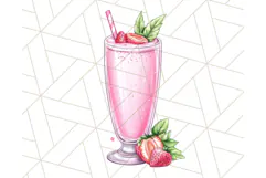 Pink Summer Clipart, Cute Beach Icons, Aesthetic PNG Product Image 4