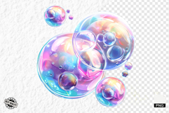 Ocean Bubbles Clipart Product Image 1