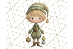 Christmas Whimsy Clipart, Holiday Kids PNG Graphics Product Image 4