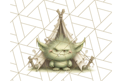 Midnight Monster Camp Out Clipart PNG, Halloween Png Product Image 4